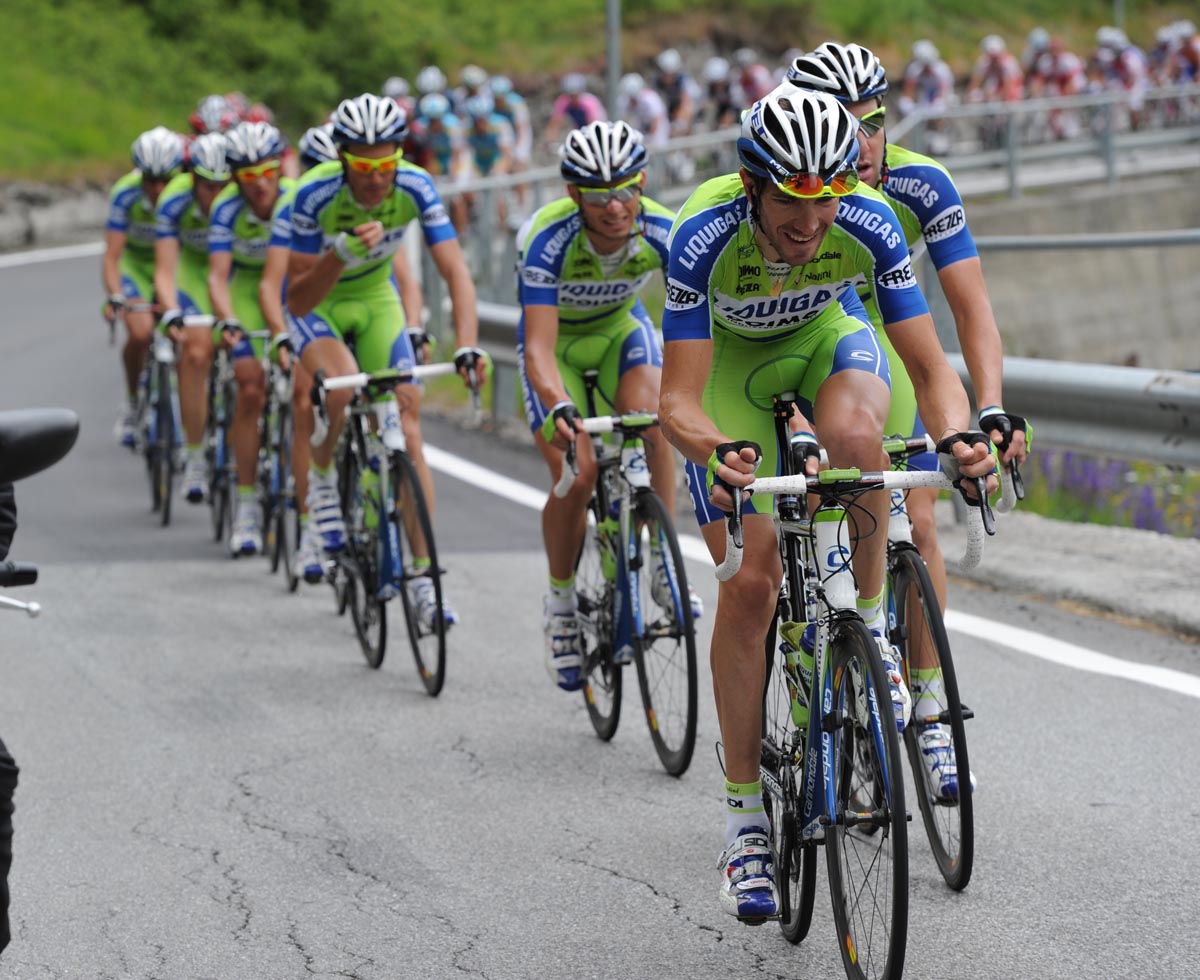 Liquigas, Giro d'Italia 2010, stage 19