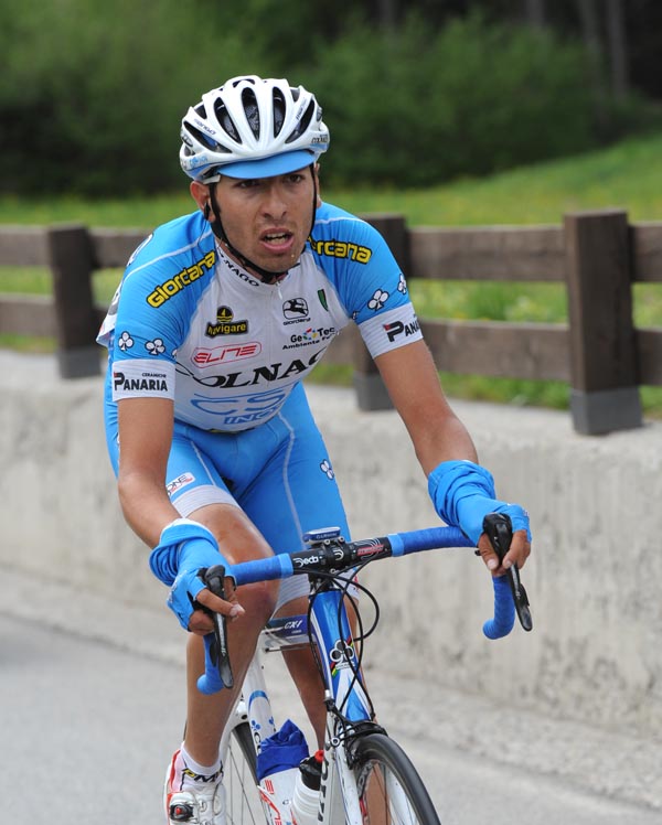 Stefano Pirazzi escape, Giro d'Italia 2010, stage 20