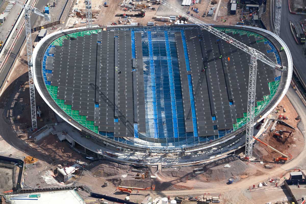 Olympic velodrome aerial view olympic, velodrome, cycling, track, london