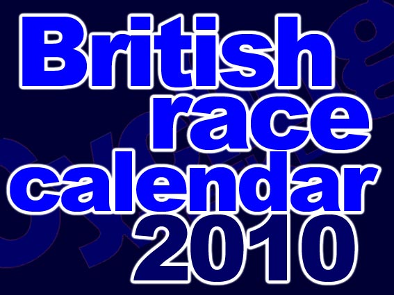British race caendar 2010 logo British race caendar 2010 logo