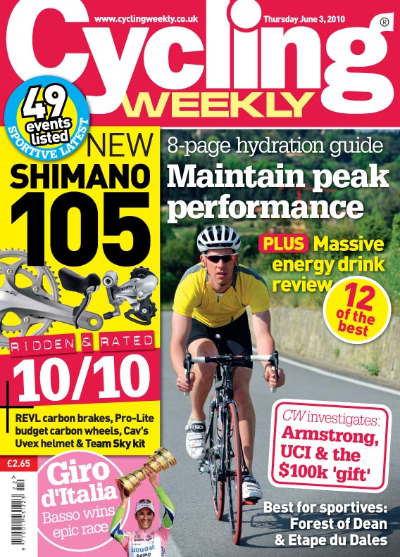 Cycling Weekly June 3 2010 cover Cycling Weekly June 3 2010 cover