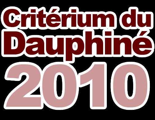 Criterium du Dauphine 2010 logo Criterium du Dauphine 2010 logo