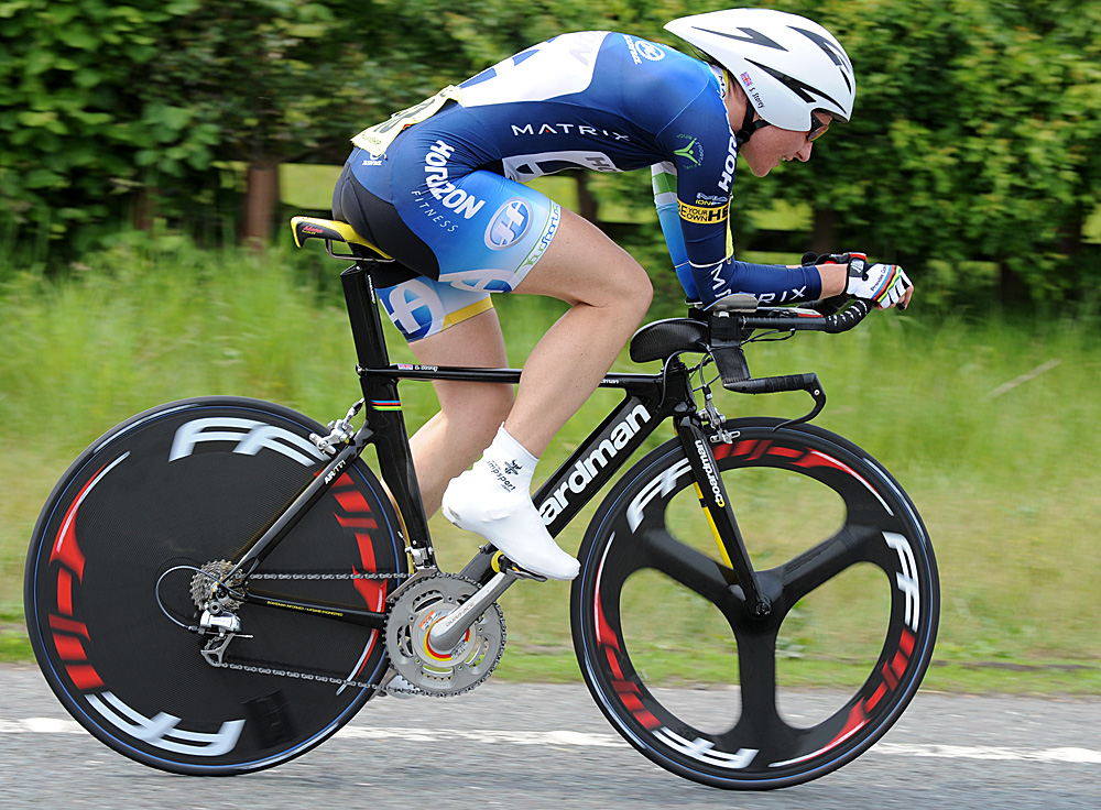 Sarah Storey, 2nd women, National 25 mile time trial 2010 Sarah Storey, 2nd women, National 25 mile time trial 2010