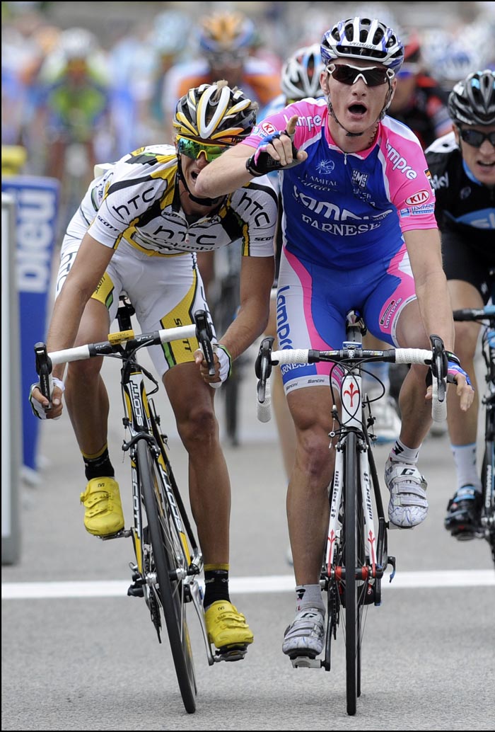 Grega Bole wins, Criterium du Dauphine 2010, stage 1