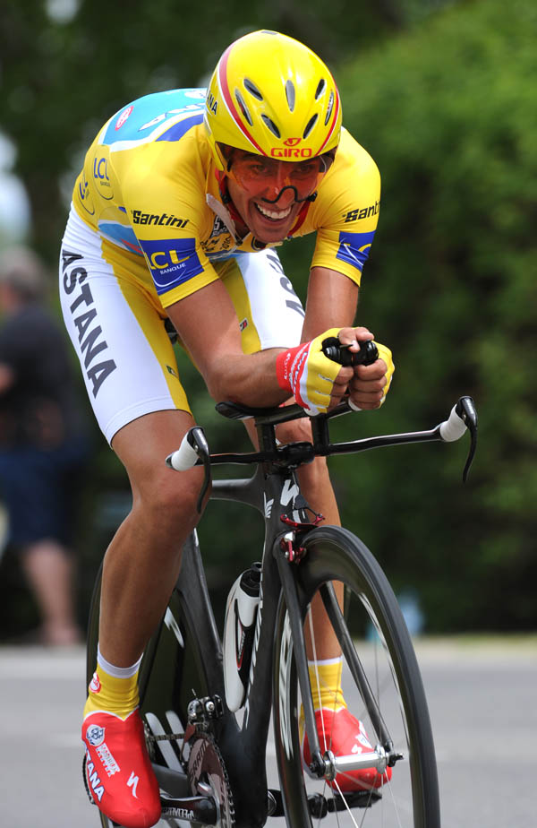 Alberto Contador, Criterium du Dauphine 2010, stage 3 ITT