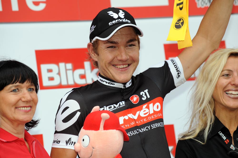 Heinrich Haussler, stage winner, Tour de Suisse 2010, stage 2 Heinrich Haussler, stage winner, Tour de Suisse 2010, stage 2