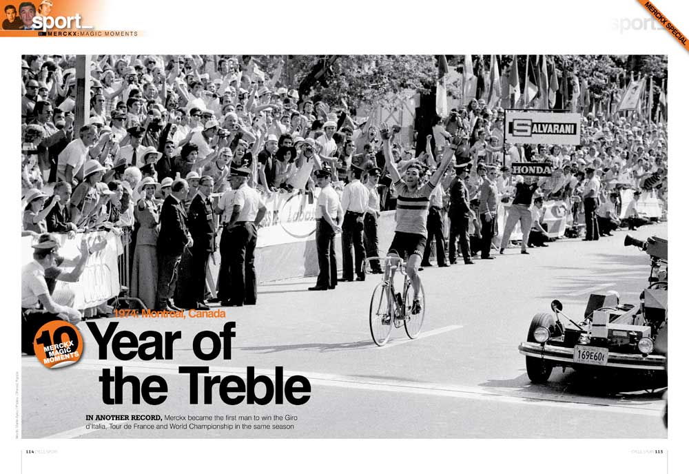 Eddy Merckx 1974 world championships cycle sport feature eddy merckx, cycle sport, world championships