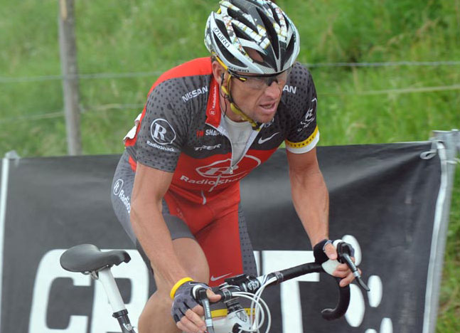 Lance Armstrong, Tour de Suisse 2010, stage 8 Lance Armstrong, Tour de Suisse 2010, stage 8