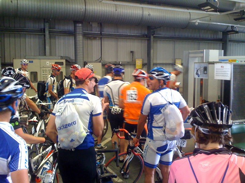 Security check, London to Paris 2010 Security check, London to Paris 2010
