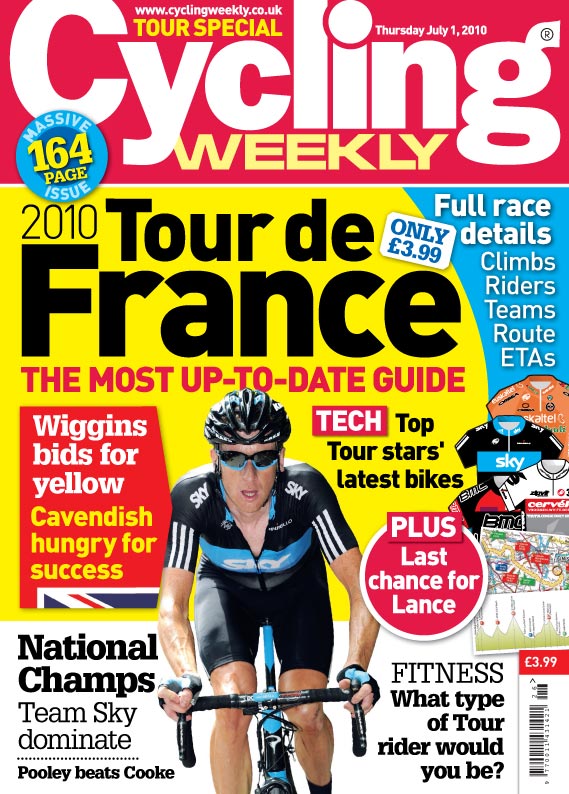 Cycling Weekly July 1 2010 cover Cycling Weekly July 1 2010 cover