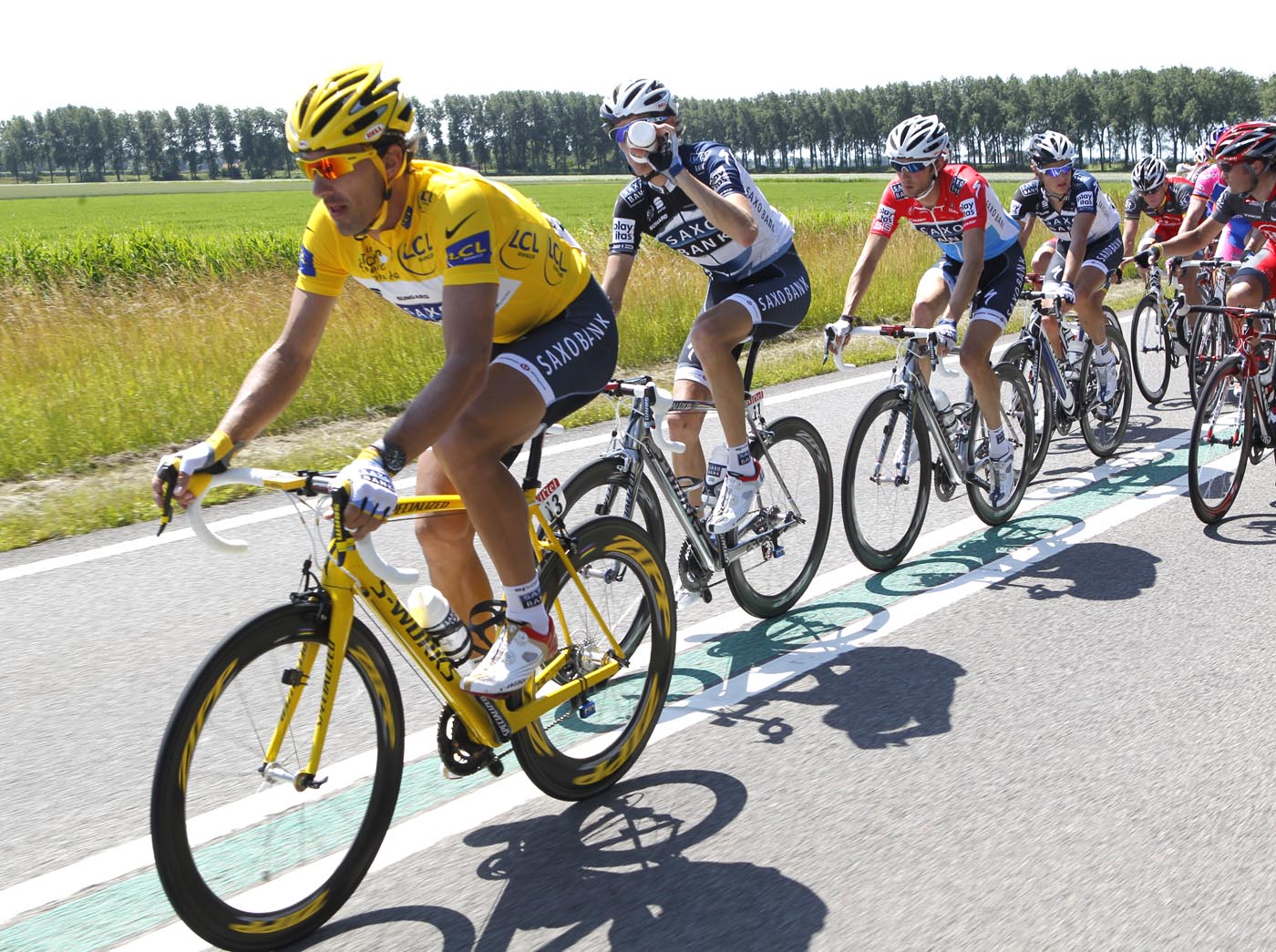 Fabian Cancellara, Tour de France 2010 stage one