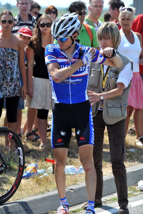 Dries Devenyns, Tour de France 2010 stage one