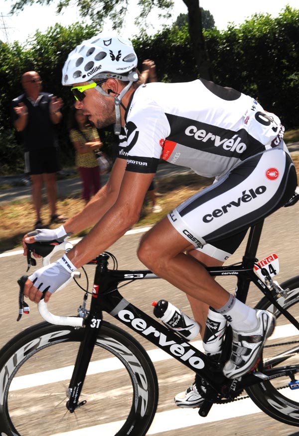 Jeremy Hunt, Tour de France 2010 stage one