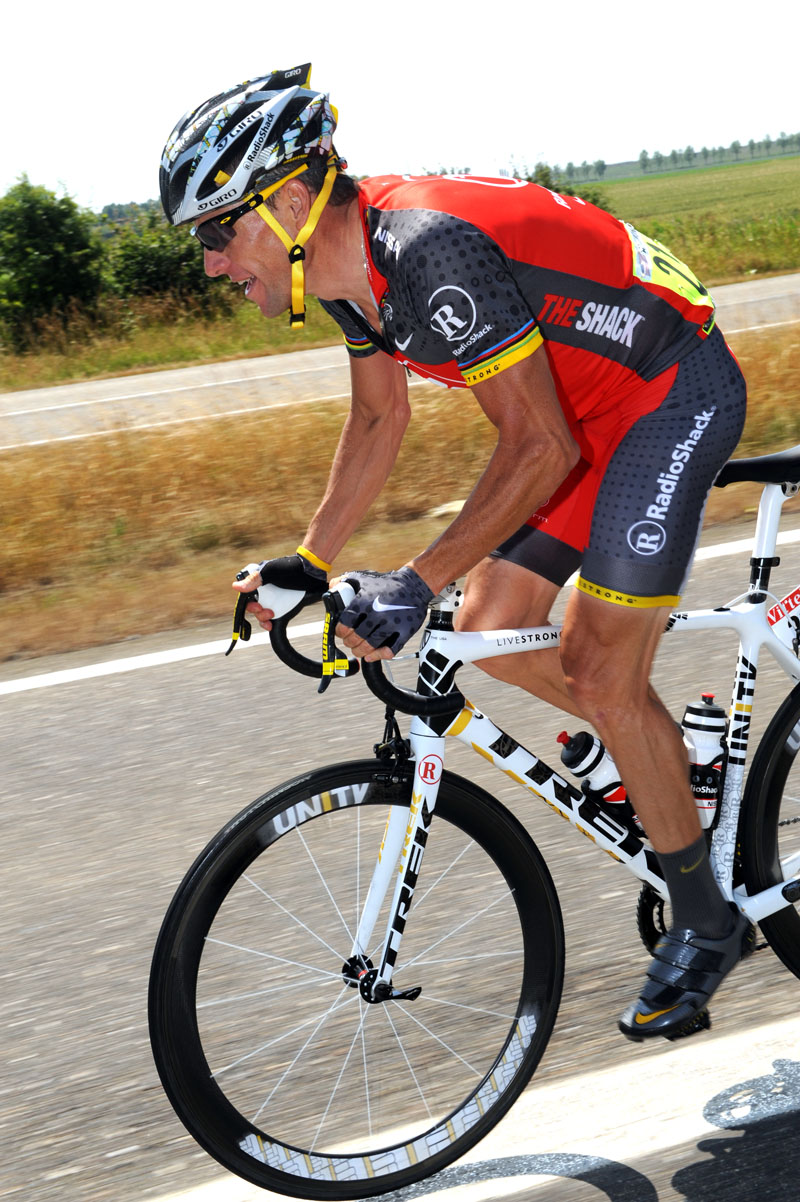 Lance Armstrong, Tour de France 2010 stage one