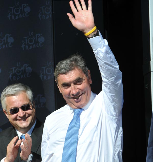 Eddy Merckx, Tour de France 2010 stage one