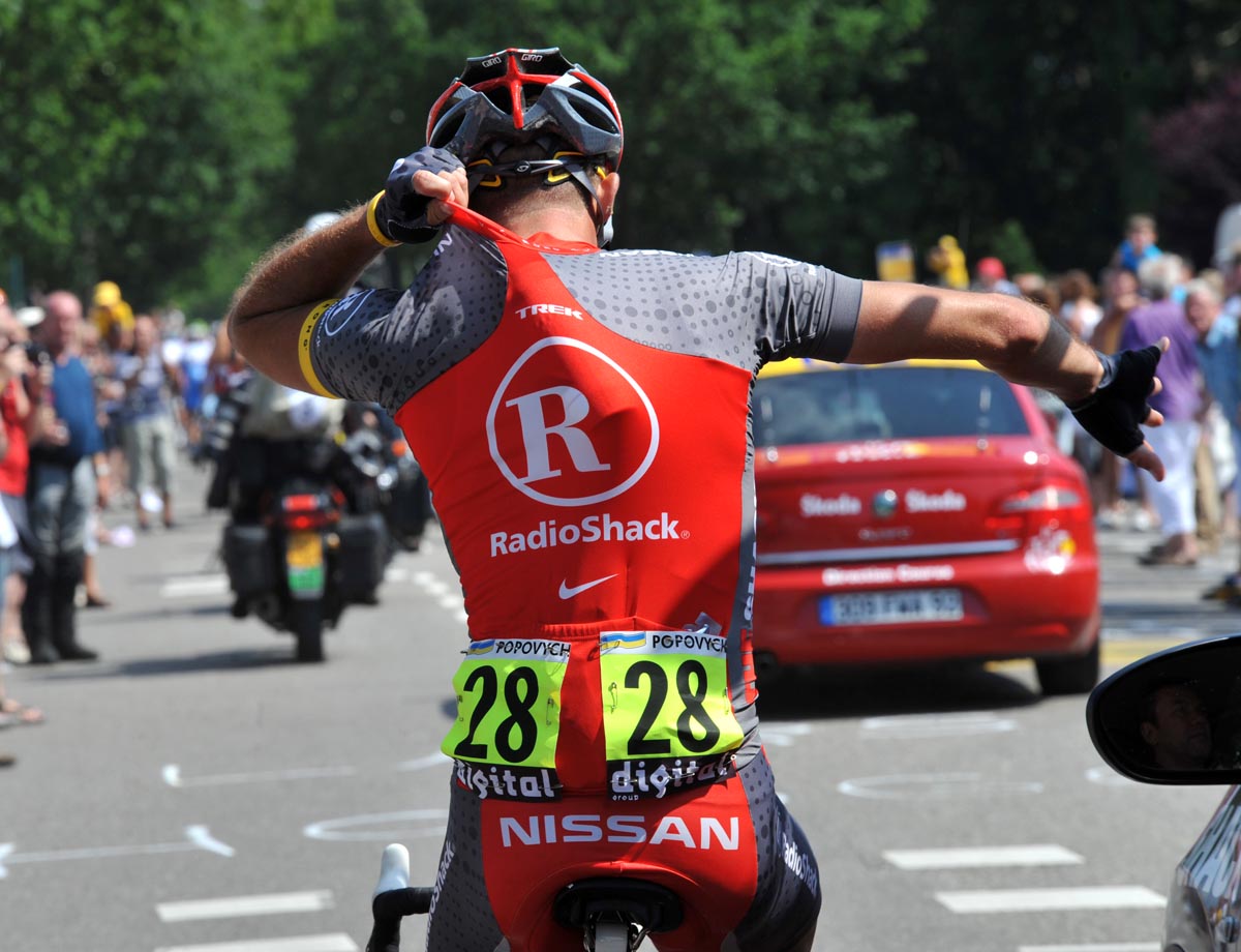 Yaroslav Popovych, Tour de France 2010 stage one