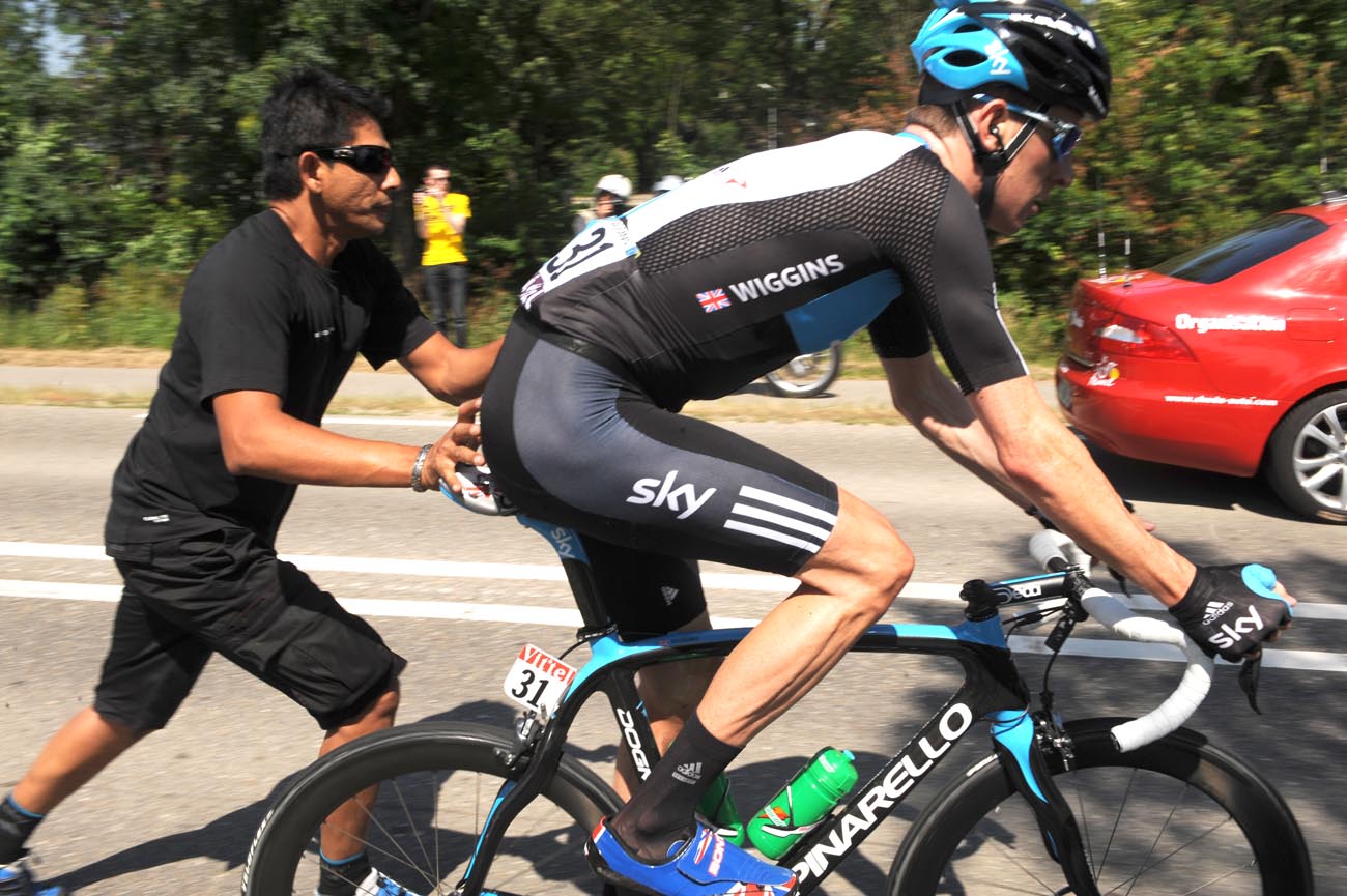 Bradley Wiggins, Tour de France 2010 stage one Bradley Wiggins, Tour de France 2010 stage one