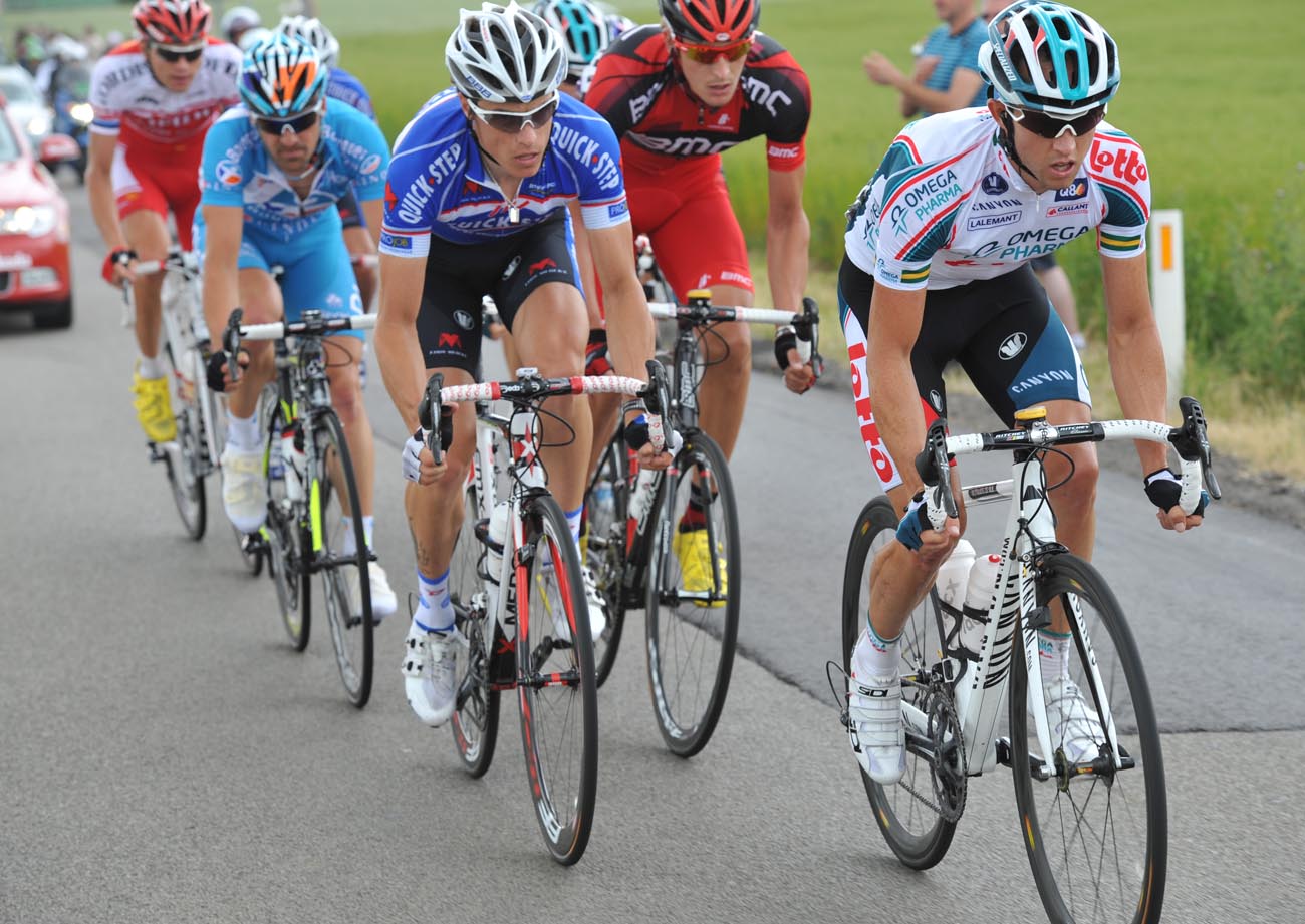 Mathew Lloyd escape, Tour de France 2010 stage 2