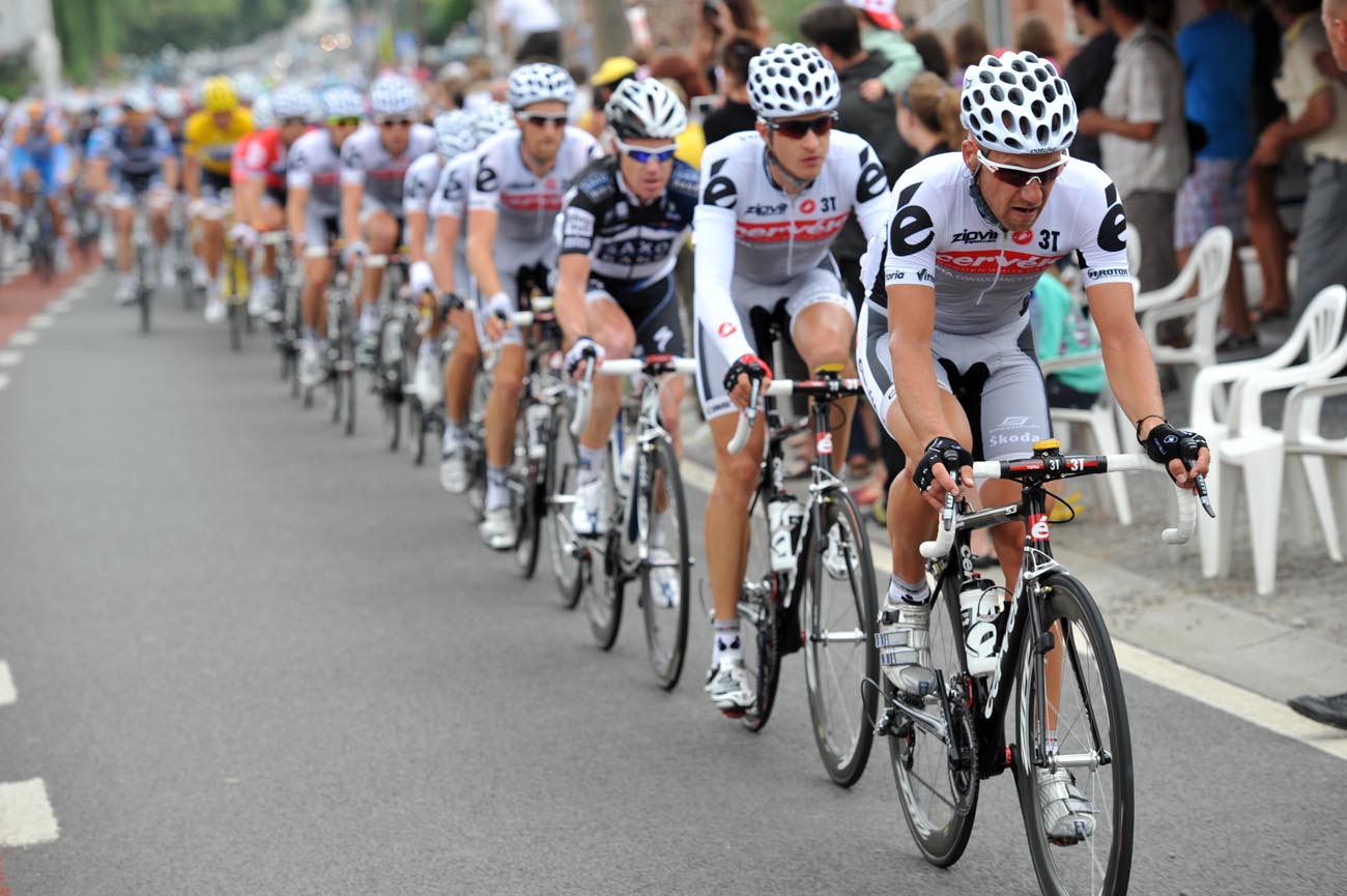 Cervelo chase, Tour de France 2010 stage 2