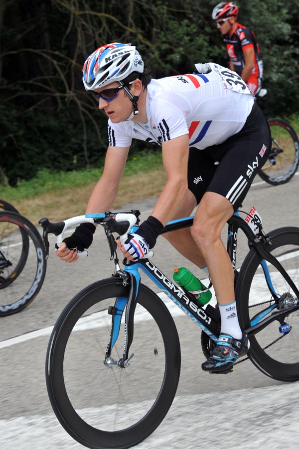 Geraint Thomas, Tour de France 2010 stage 2