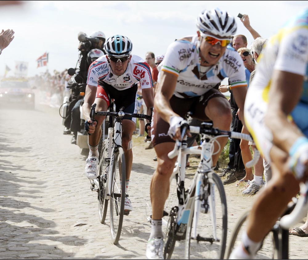 Nicolas Roche, Tour de France 2010, stage 3