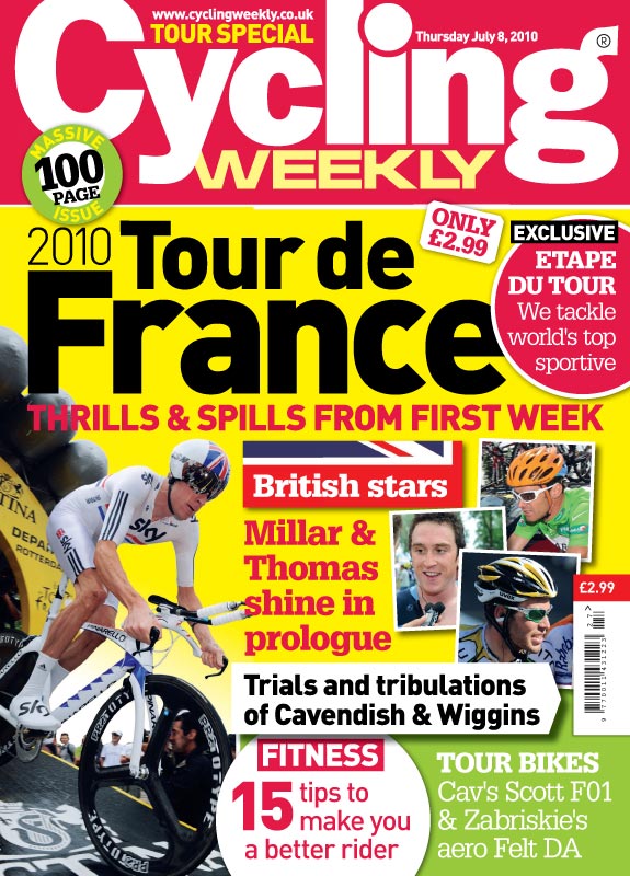 Cycling Weekly July 8 2010 cover