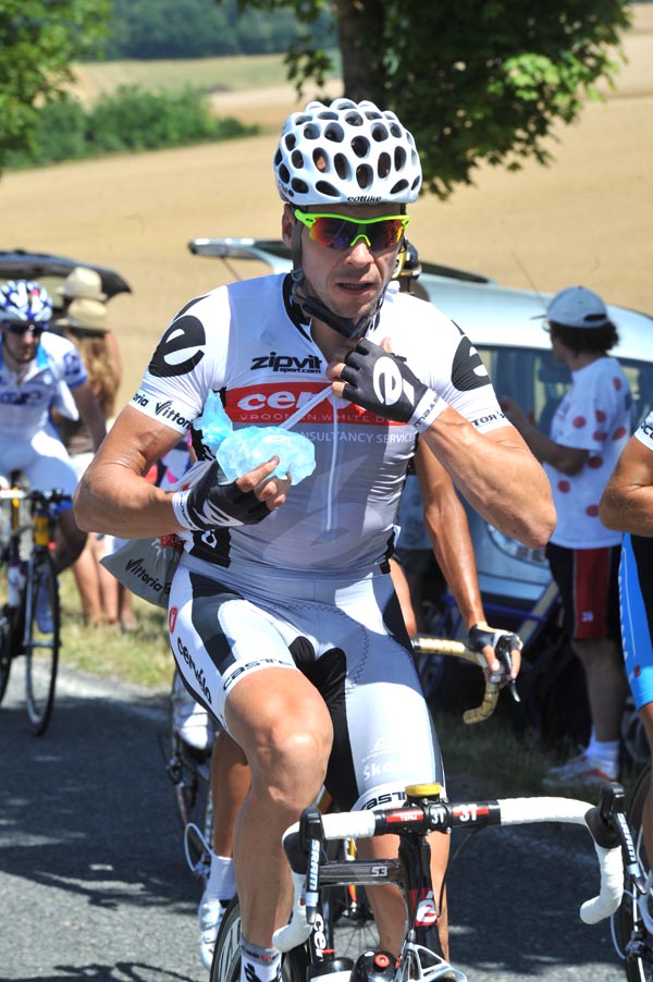 Jeremy Hunt, Tour de France 2010 stage 5