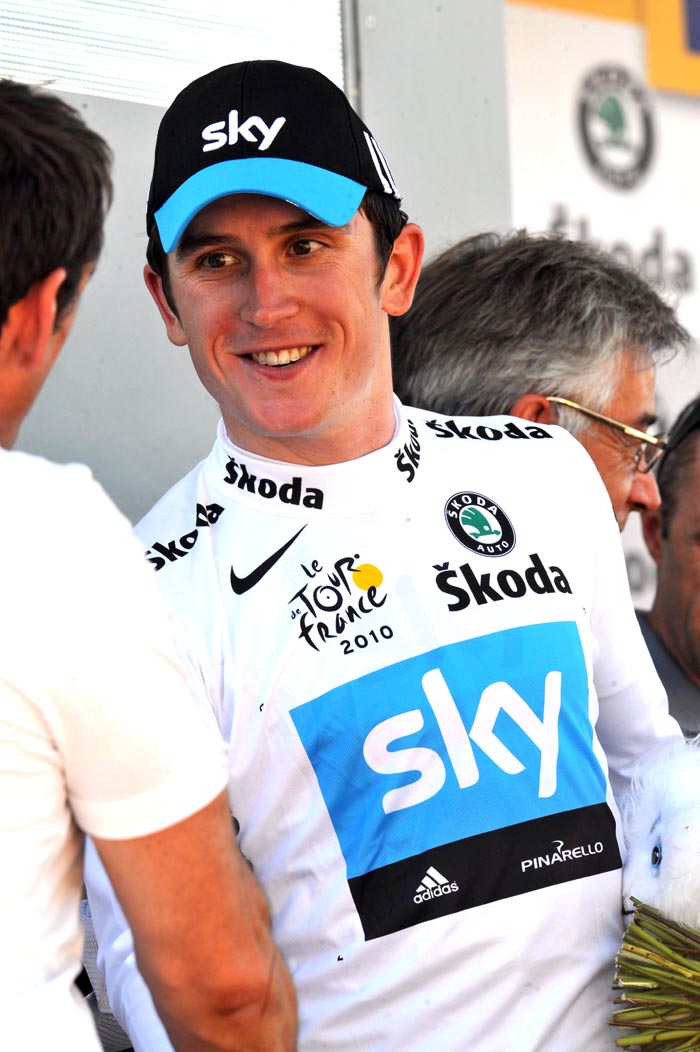 Geraint Thomas, Tour de France 2010 stage 5