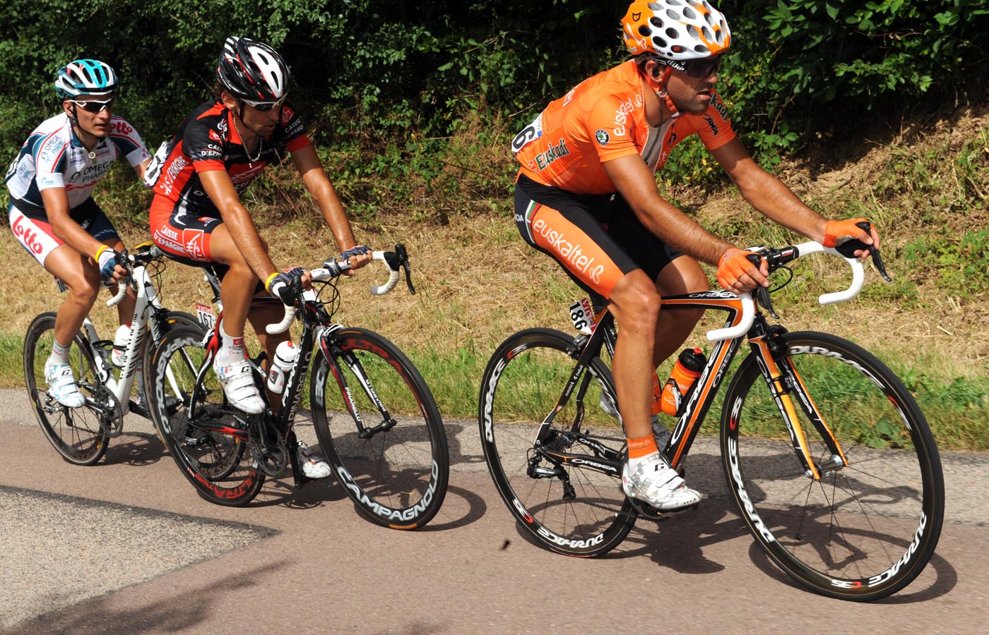 Ruben Perez escape, Tour de France 2010, stage 6