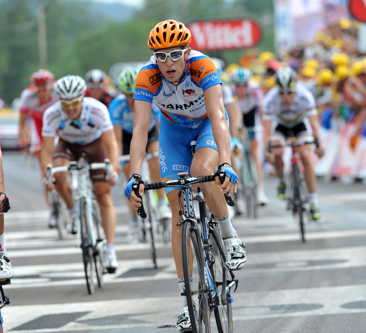 Ryder Hesjedal, Tour de France 2010, stage 7