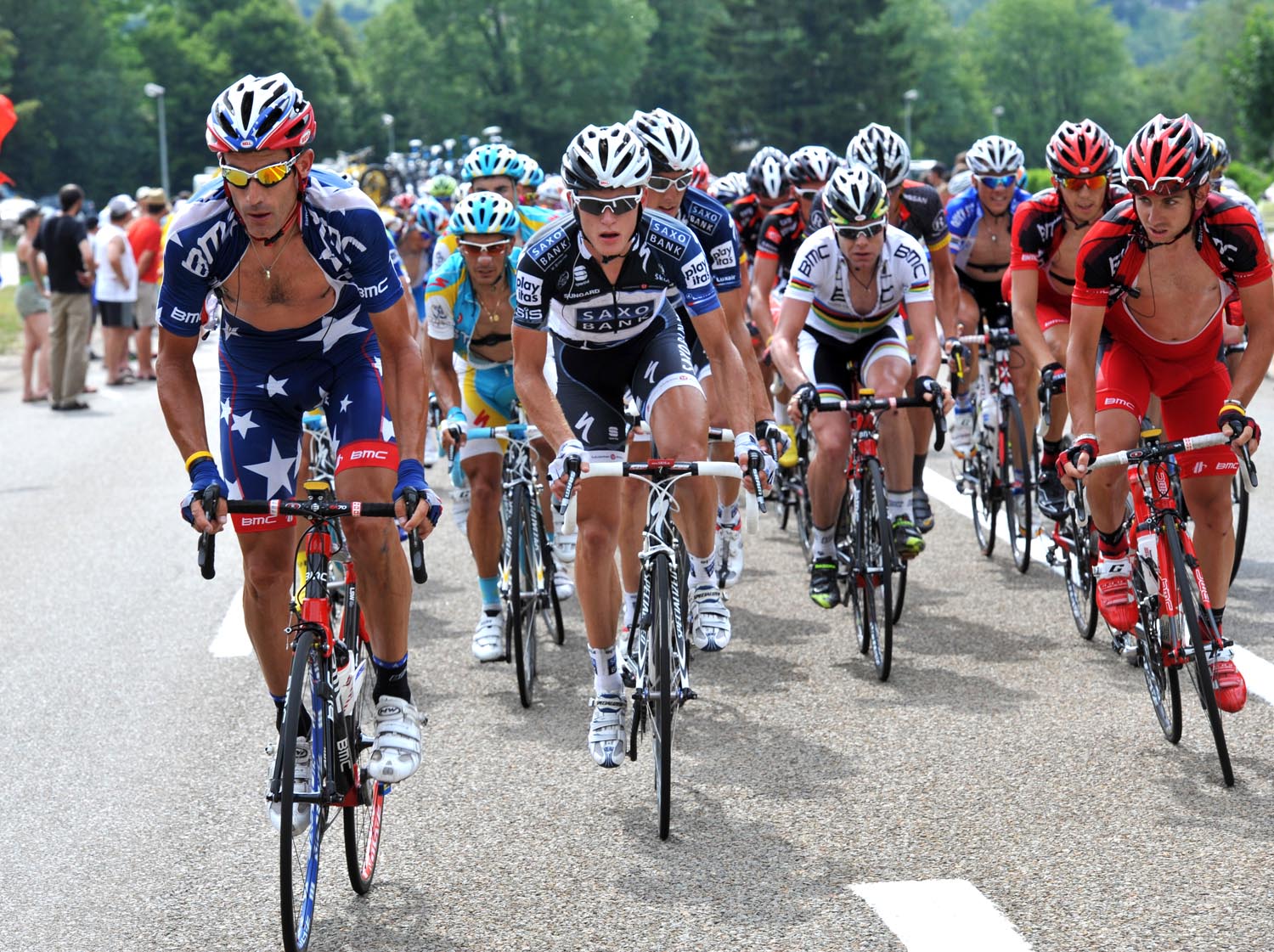 George Hincape, Tour de France 2010, stage 7