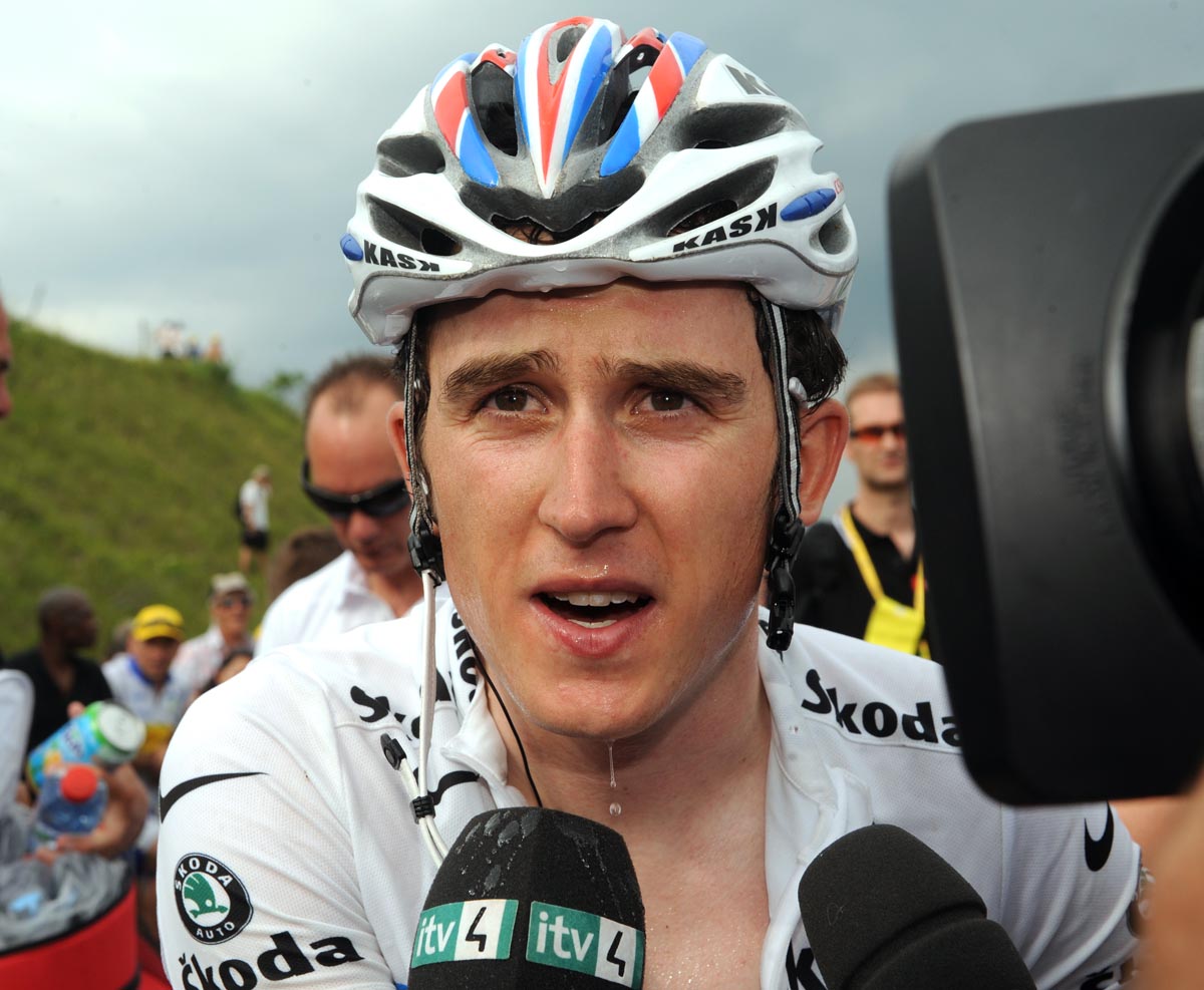 Geraint Thomas, Tour de France 2010, stage 7 Geraint Thomas, Tour de France 2010, stage 7