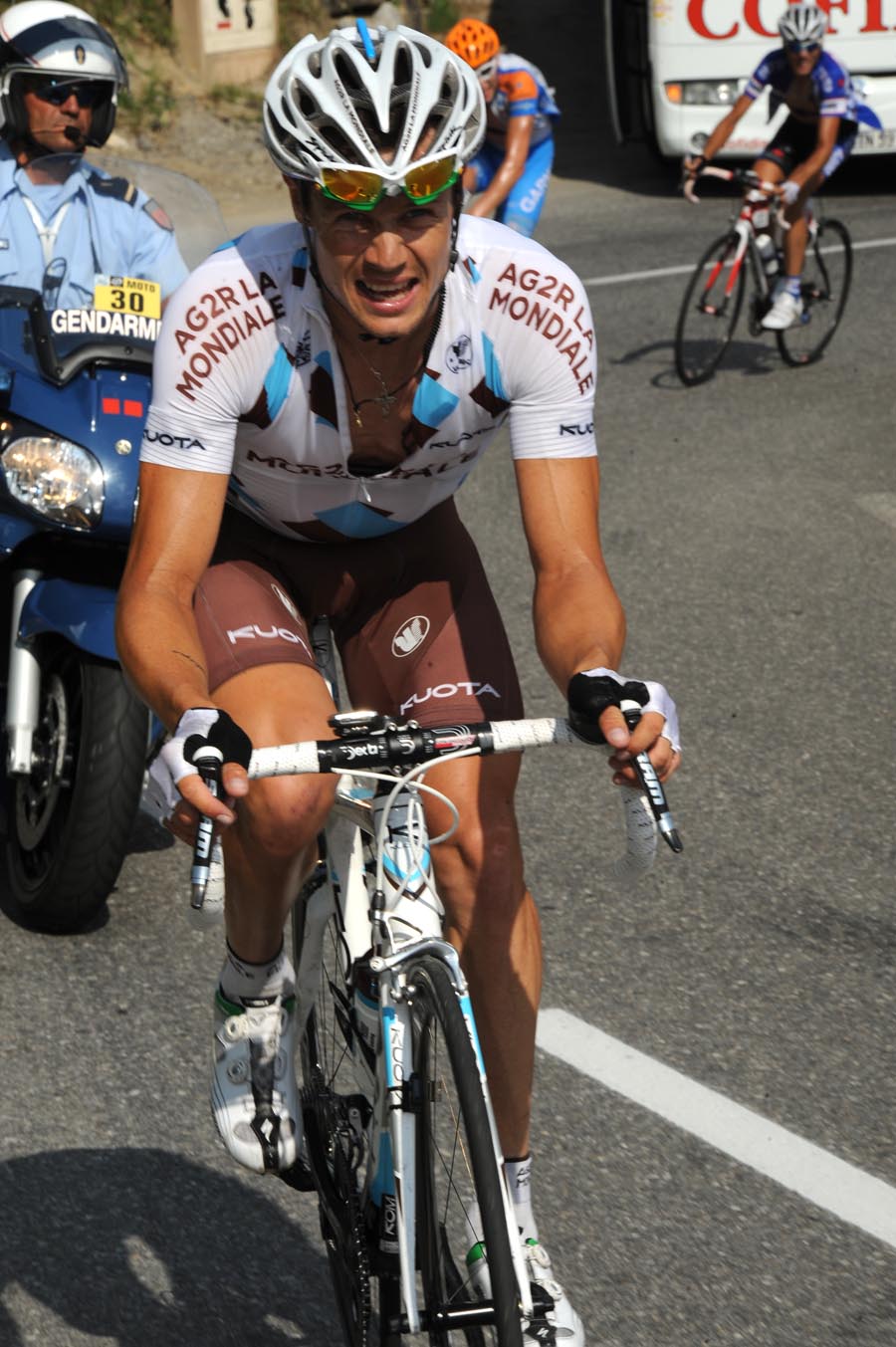 Nicolas Roche, Tour de France 2010, stage 8