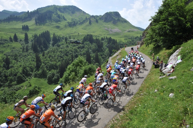Col de la Colombiere, Tour de France 2010, stage 9