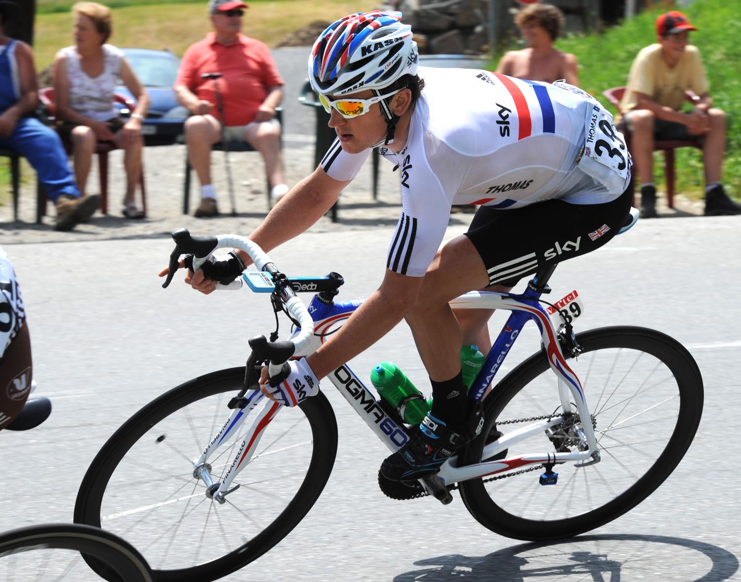 Geraint Thomas, Tour de France 2010, stage 9