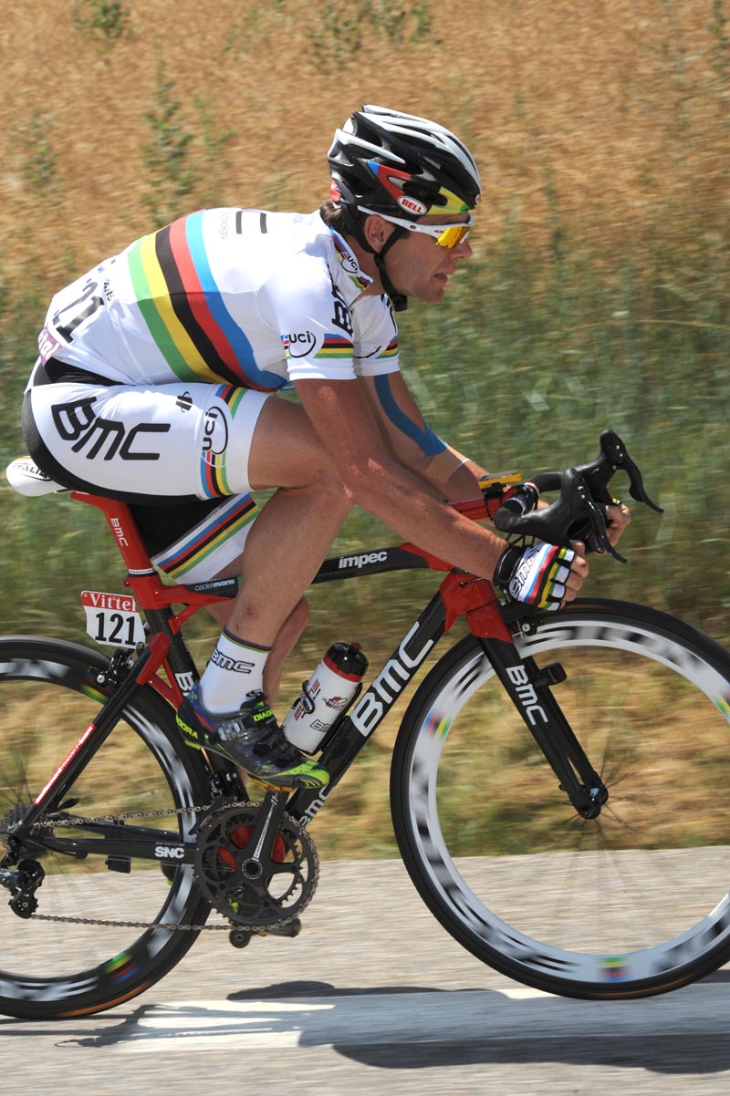 Cadel Evans, Tour de France 2010, stage 11