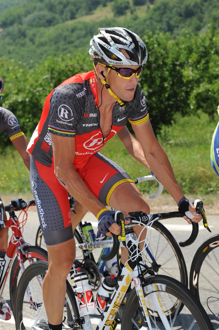 Lance Armstrong, Tour de France 2010, stage 11