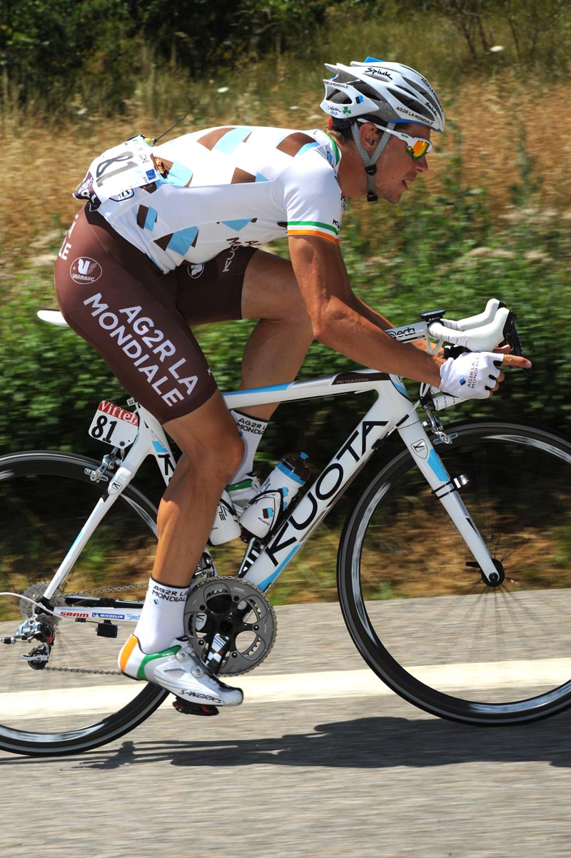Nicolas Roche, Tour de France 2010, stage 11