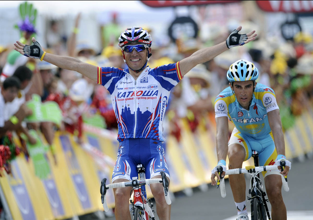 Joaquin Rodriguez wins, Tour de France 2010, stage 12 Joaquin Rodriguez wins, Tour de France 2010, stage 12