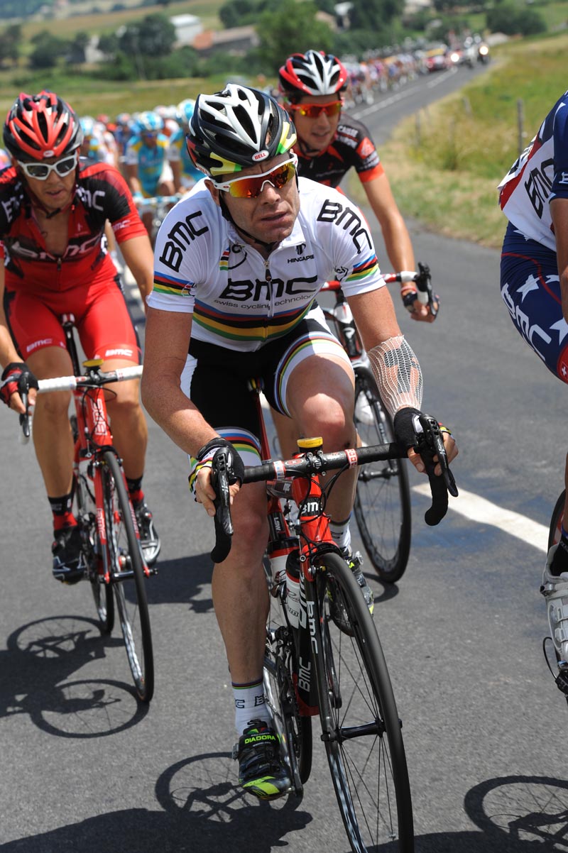 Cadel Evans, Tour de France 2010, stage 12