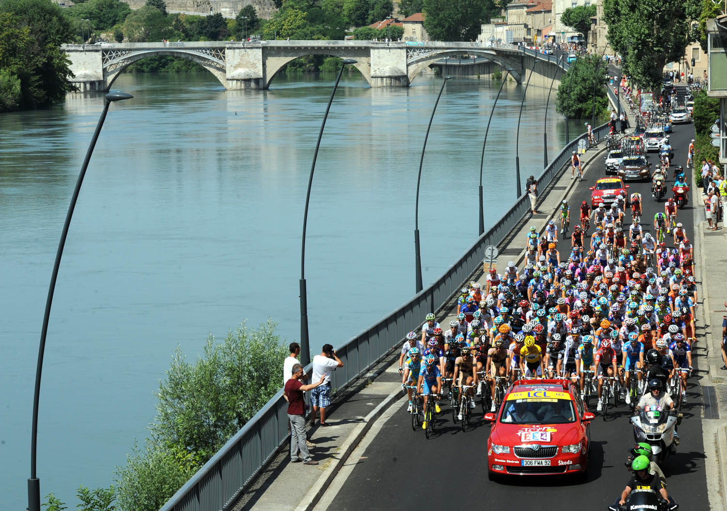 Start, Tour de France 2010, stage 12
