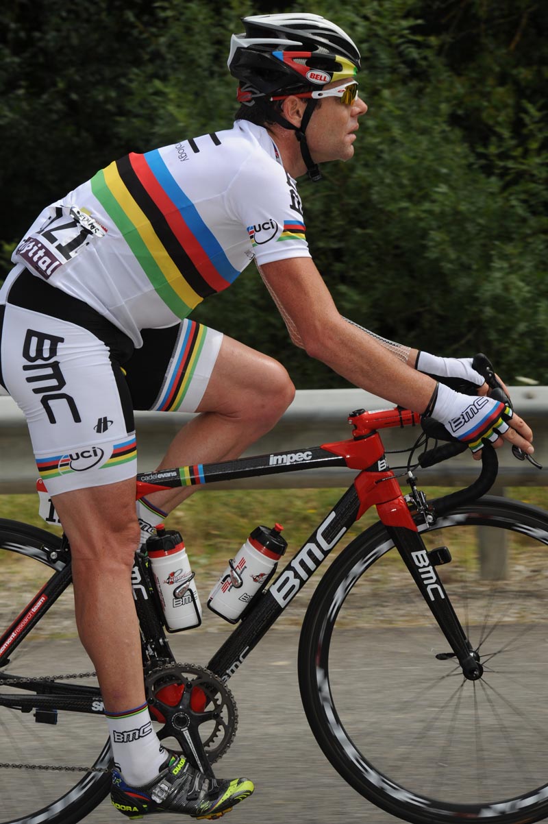 Cadel Evans. Tour de France 2010, stage 13