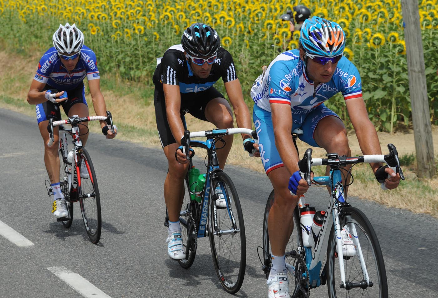 Pierrick Fedrigo escape, Tour de France 2010, stage 13