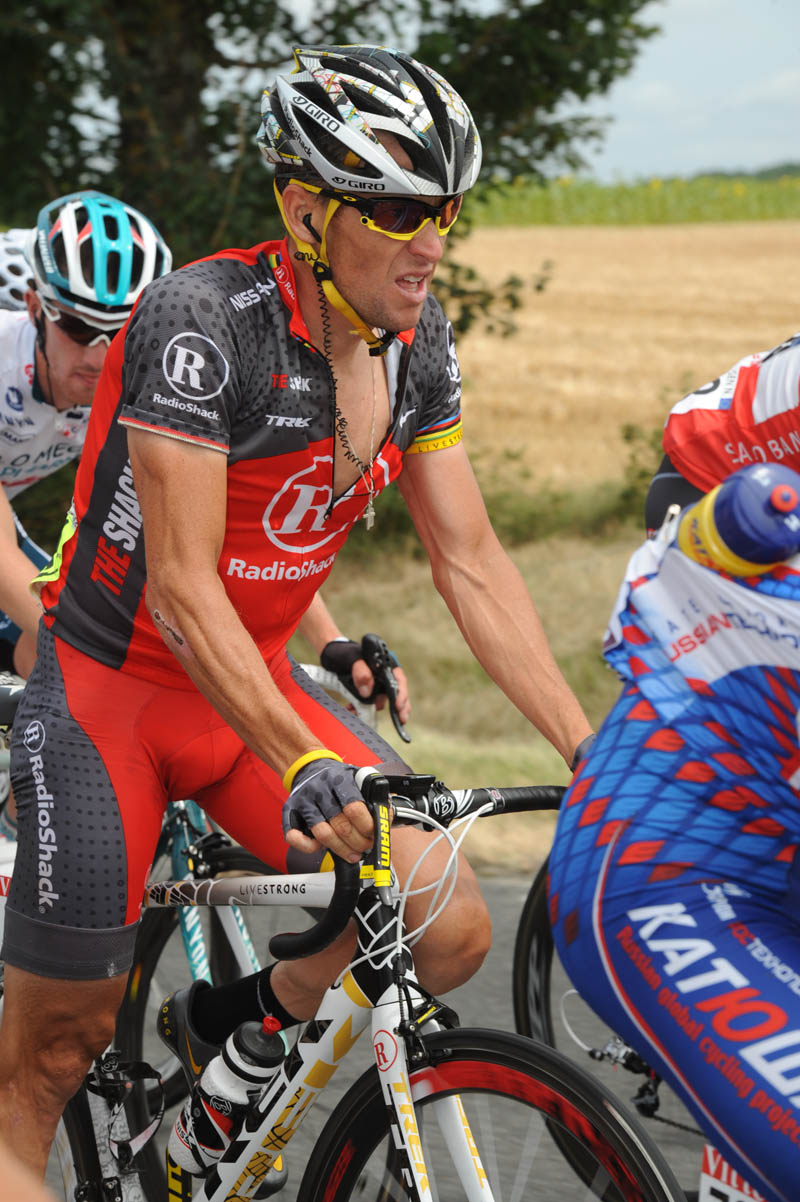 Lance Armstrong, Tour de France 2010, stage 13