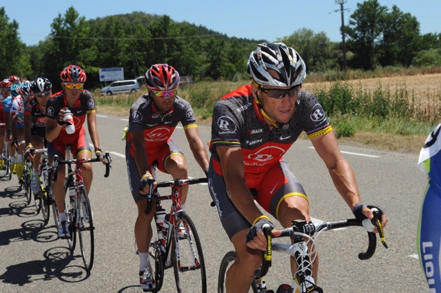 Lance Armstrong, Tour de France 2010, stage 15 Lance Armstrong, Tour de France 2010, stage 15