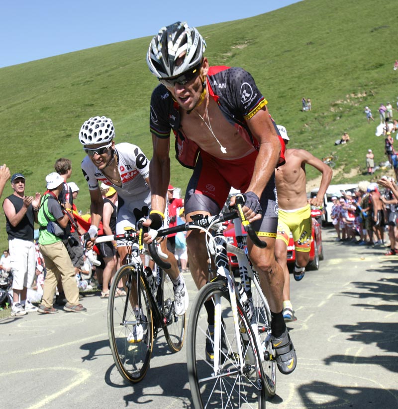 Lance Armstrong, Tour de France 2010, stage 15