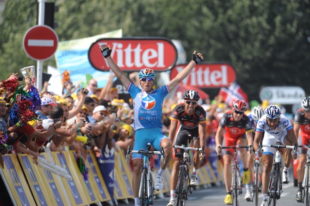 Pierrick Fedrigo wins, Tour de France 2010, stage 16 Pierrick Fedrigo wins, Tour de France 2010, stage 16