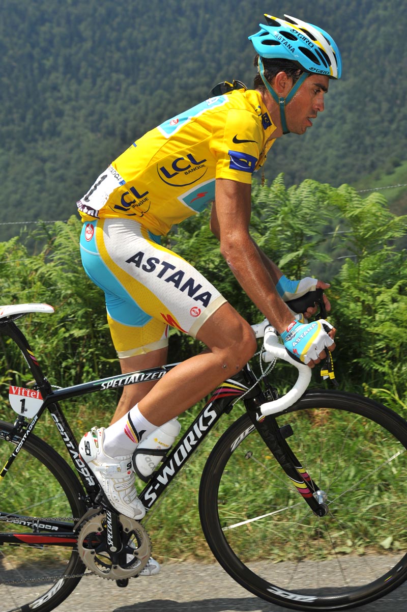 Alberto Contador, Tour de France 2010, stage 16