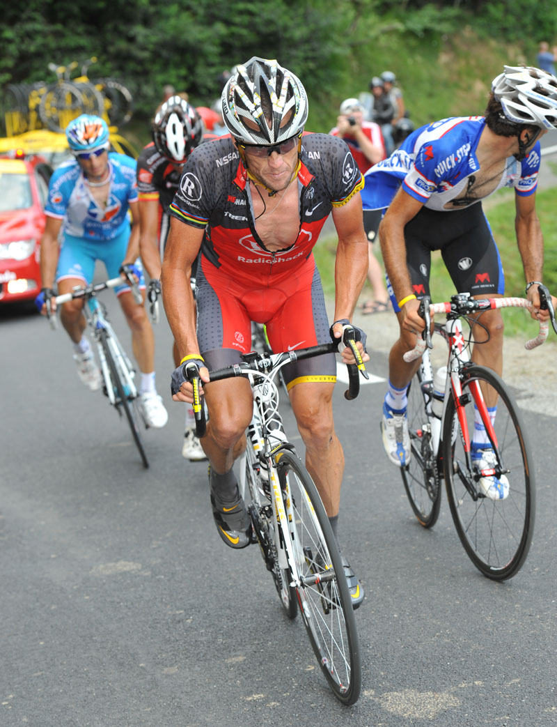 Lance Armstrong, Tour de France 2010, stage 16