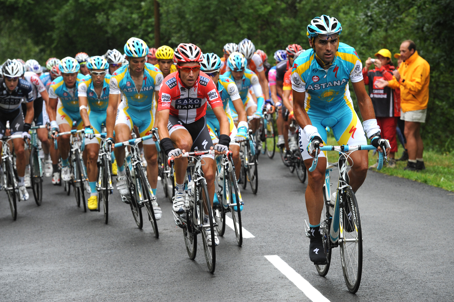 Astana, Tour de France 2010, stage 17